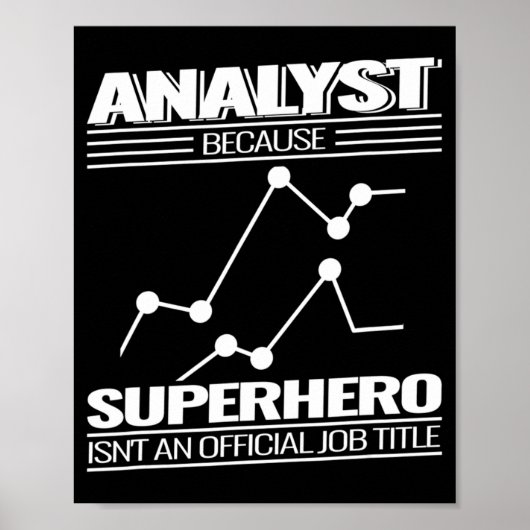 Data Science Datenanalyst Daten Technologie Statis Poster (Vorne)