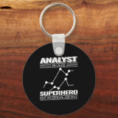 Data Science Datenanalyst Daten Technologie Statis Schlüsselanhänger (Vorderseite)