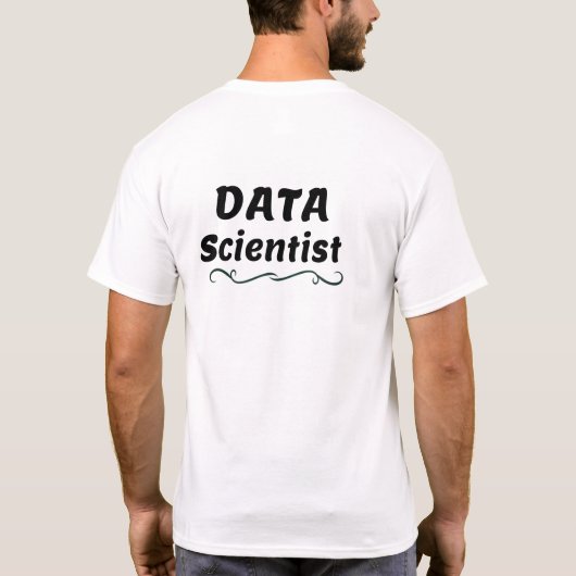 Data Science Shirt, Programmierer-Shirt, Datenanal T-Shirt (Rückseite)