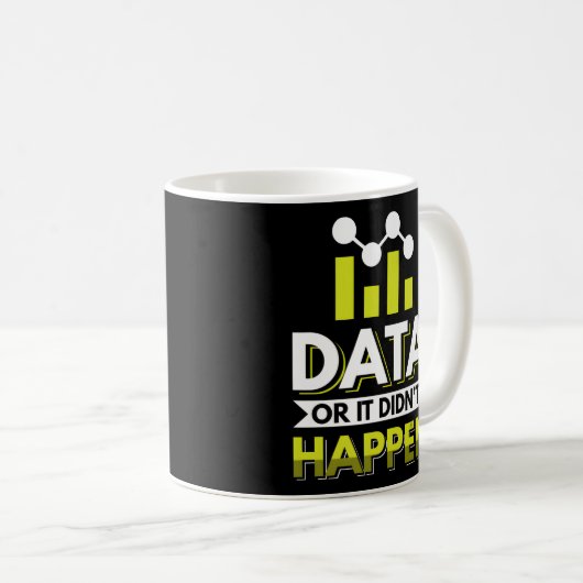 Data Scientist Data Analyst Data Miner Kaffeetasse (VorderseiteRechts)