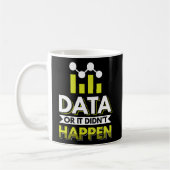 Data Scientist Data Analyst Data Miner Kaffeetasse (Links)