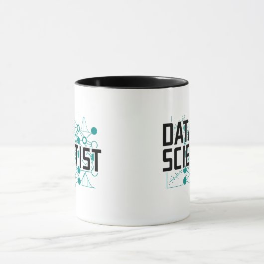 Data Scientist Data Analyst Geschenk Tasse (Zentrum)