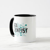 Data Scientist Data Analyst Geschenk Tasse (Vorderseite Links)