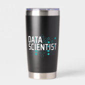 Data Scientist Data Analyst Geschenk Thermobecher (Vorderseite)