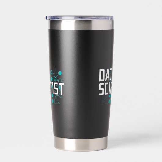 Data Scientist Data Analyst Geschenk Thermobecher (Rechts)