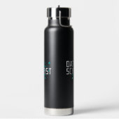 Data Scientist Data Analyst Geschenk Trinkflasche (Links)