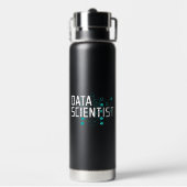 Data Scientist Data Analyst Geschenk Trinkflasche (Hinten)