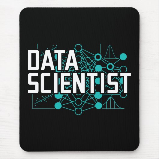 Data Scientist Data Analyst Gift Mousepad (Vorne)