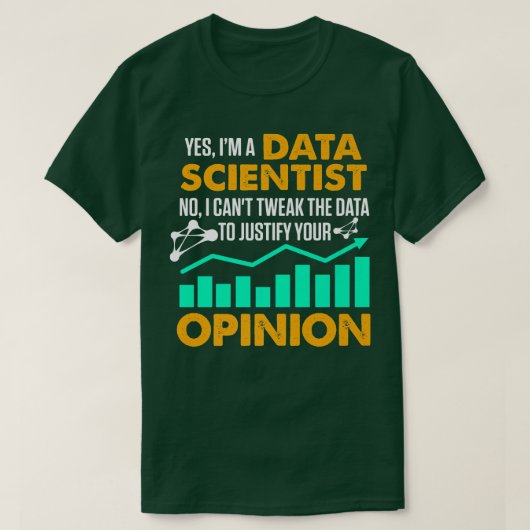 Data Scientist Data Science Mining Analyst Premium T-Shirt (Design vorne)