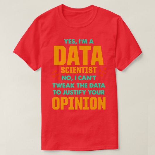 Data Scientist Data Science Mining Analyst Premium T-Shirt (Design vorne)