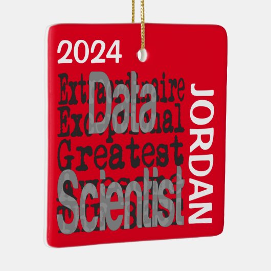 Data Scientist Extraordinaire CUSTOM Keramikornament (Rechts)