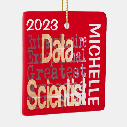 Data Scientist Extraordinaire CUSTOM Keramikornament (Rechts)