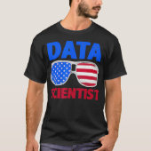 Data Scientist Learning Data Science Mining Analyt T-Shirt (Vorderseite)