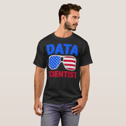 Data Scientist Learning Data Science Mining Analyt T-Shirt (Vorne ganz)