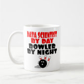 Data Scientist Lieben Bowling Kaffeetasse (Links)