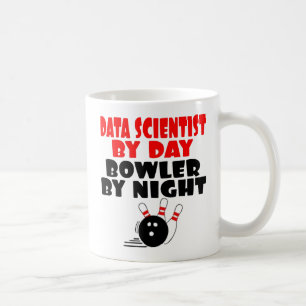 Data Scientist Lieben Bowling Kaffeetasse
