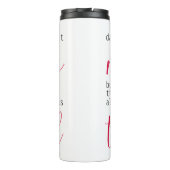 Data Scientist Ninjas (für Frauen in der Technik) Thermosbecher (Rückseite)