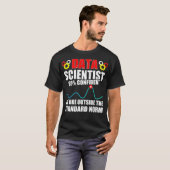 Data Scientist Norm Data Science Mining Analyst T-Shirt (Vorne ganz)