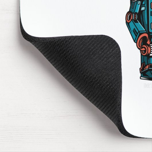 Data Scientist Robot Design Mousepad (Ecke)