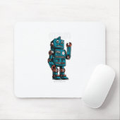 Data Scientist Robot Design Mousepad (Mit Mouse)