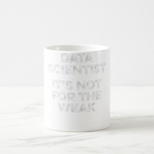 Data Scientist schwacher Data Science Mining Analy Kaffeetasse (Mittel)