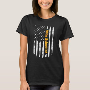 Data Scientist Stolz Carrer Vintage Amerikanische T-Shirt