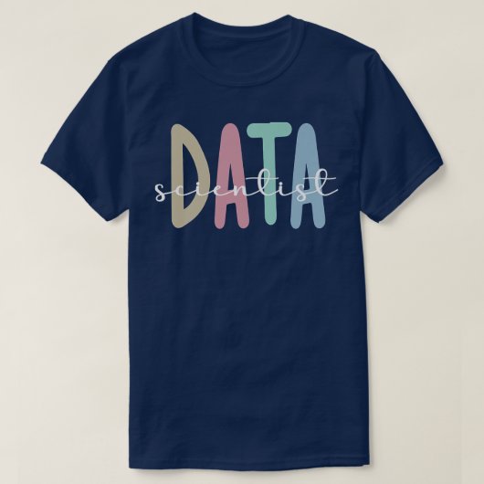 Data Scientists Machine Learning Data Science Prem T-Shirt (Design vorne)