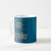 Data Storyteller Kaffeetasse (Vorderseite Links)