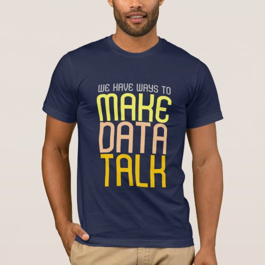 Data Talk T - Shirt erstellen (Vorderseite)