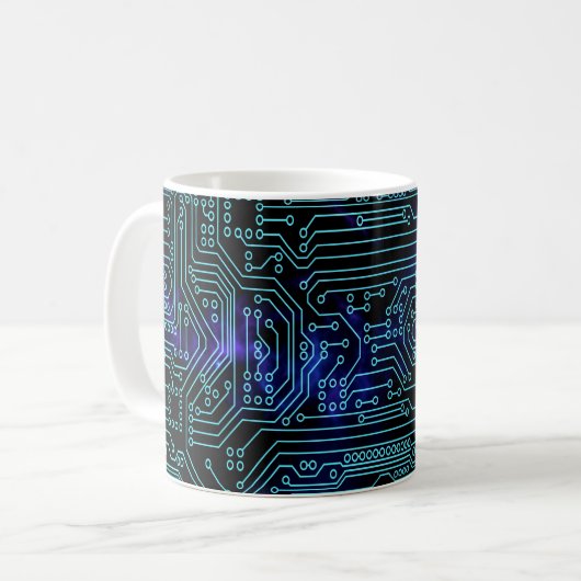 Data Universe Kaffeetasse (Vorderseite Links)