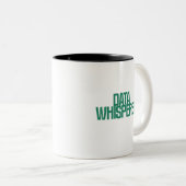 Data Whisperer | Analytics Intuition Expert Design Zweifarbige Tasse (VorderseiteRechts)