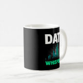 Data Whisperer Funny Science Analyst Software Engi Kaffeetasse (VorderseiteRechts)