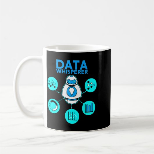 Data Whisperer Tech Engineer Mis Analyst Software  Kaffeetasse (Links)