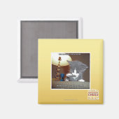 Datas einen kleinen Schritt für mich Magnet (Vorderseite/Rückseite)