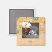 Datas einen kleinen Schritt für mich Magnet (Vorderseite/Rückseite)