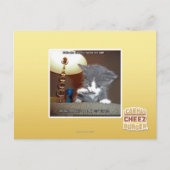 Datas einen kleinen Schritt für mich Postkarte (Vorderseite)