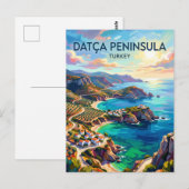 Datça-Halbinsel Türkei Postkarte (Vorne/Hinten)