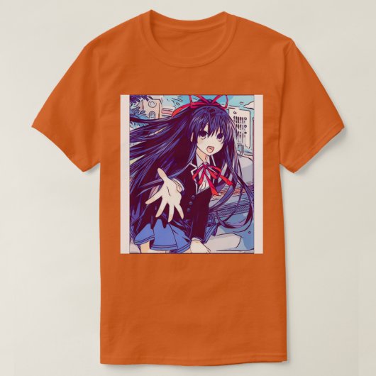 Date a Live Tohka Yatogami Sketch T-Shirt (Design vorne)