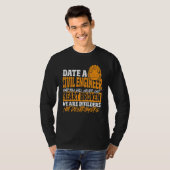 Date Civil Engineer Never Get Heart Broken Civil E T-Shirt (Vorne ganz)