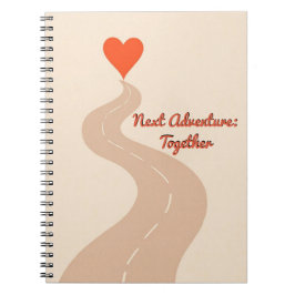 Date Night & Abenteuerplaner | Romantische Straßen Notizblock
