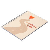 Date Night & Adventure Planner | Romantic Road Map Notizblock (Linke Seite)