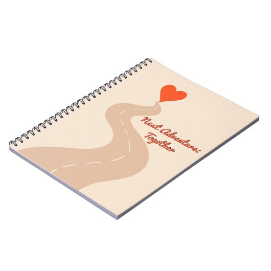 Date Night & Adventure Planner | Romantic Road Map Notizblock (Linke Seite)