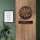 Date Night Darts Fun Thoughful Einziges Geschenk Poster