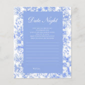 Date Night Ideas for Couple Bride etwas Blue (Vorderseite)