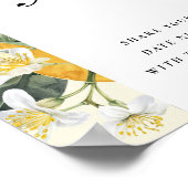 Date Night Ideas Haupt Squeeze Brautparty Signatur Poster (Ecke)