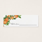 Date Night Ideas Orange Brautparty Hochzeit (Vorderseite)