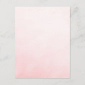 Date Night Ideas Whimsical Bow Bridal Shower Game Begleitkarte (Rückseite)