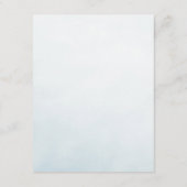 Date Night Ideas Whimsical Bow Bridal Shower Game Begleitkarte (Rückseite)