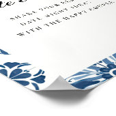 Date Night Ideo Lemon Positano Brautparty Zeichen Poster (Ecke)