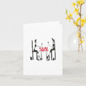 Date Night Ladys Card Karte (Gelbe Blume)